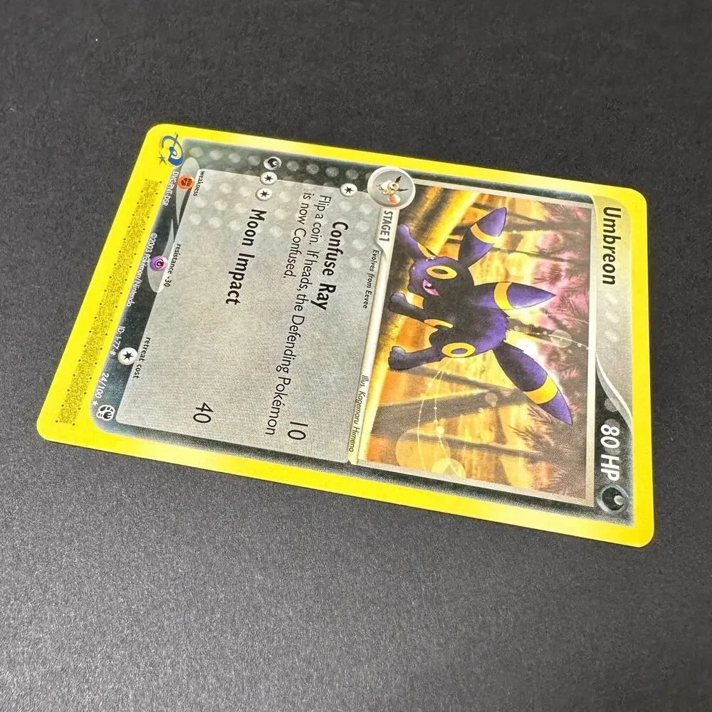 Pokemon TCG Umbreon EX Sandstorm 24/100 Rare Non Holo NM
